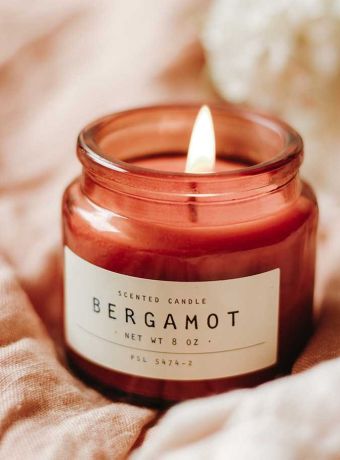 Bergamot candle